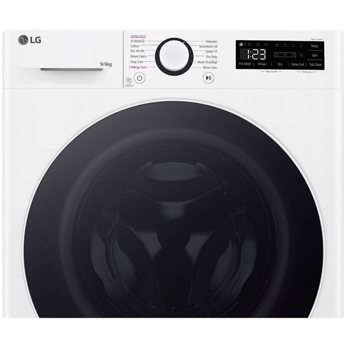 LG D4R5009TSWW (Pluntirio-Stegotirio Rouxon 9kg/6kg 1400 Strofes me Atmo)